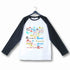 4 TV Series A-Z Custom Printed Graphic Design Raglan T-Shirt for Women