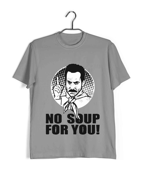 5 NO SOUP FOR YOU TV Series Casual Graphic Printed T-Shirt for Men