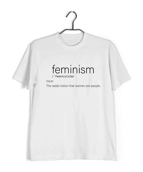 Feminism FEMINISM DEFINITION Feminista Casual Graphic Printed T-Shirt for Men