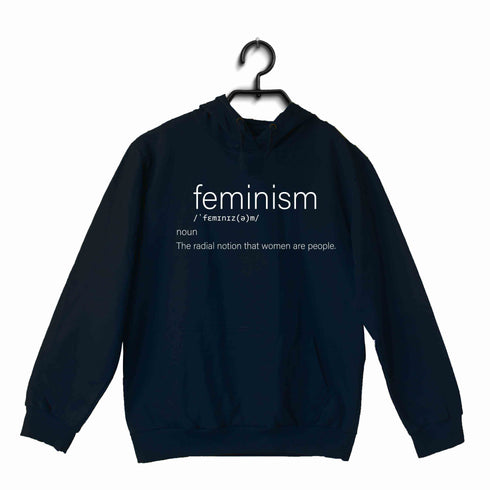 Feminista Feminism FEMINISM DEFINITION UNISEX HOODIE Sweatshirts