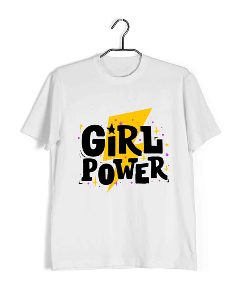 Feminism GIRL POWER Feminista Casual Graphic Printed T-Shirt for Men