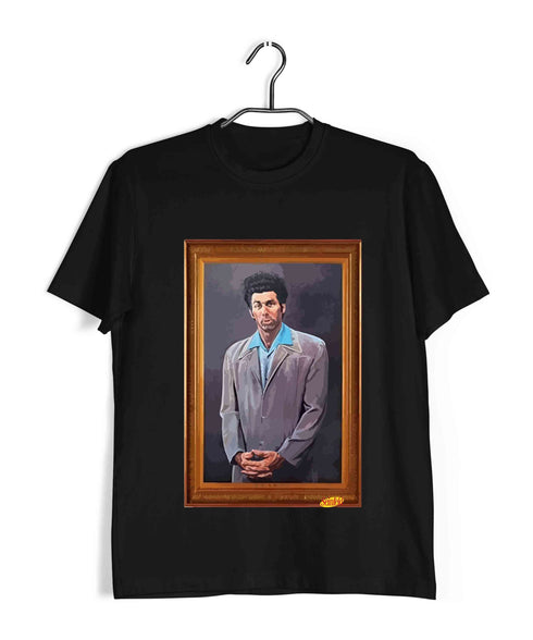 4 KRAMER PAINTING TV Series Casual Graphic Printed T-Shirt for Men