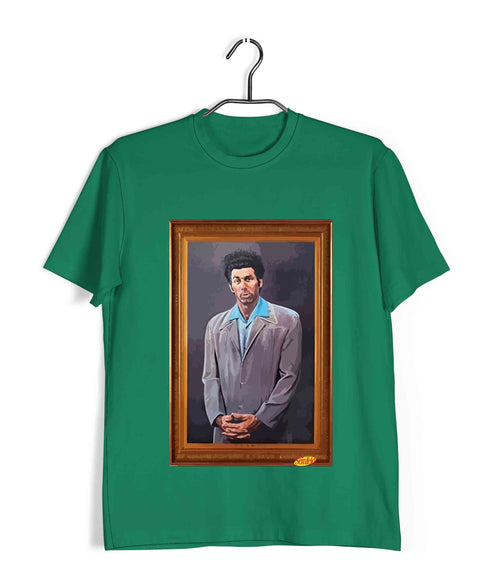 4 KRAMER PAINTING TV Series Casual Graphic Printed T-Shirt for Men