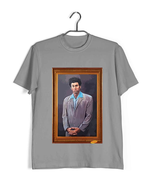 4 KRAMER PAINTING TV Series Casual Graphic Printed T-Shirt for Men