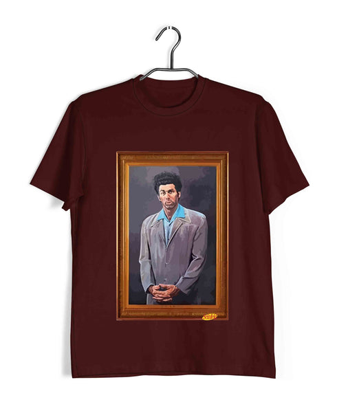 4 KRAMER PAINTING TV Series Casual Graphic Printed T-Shirt for Men