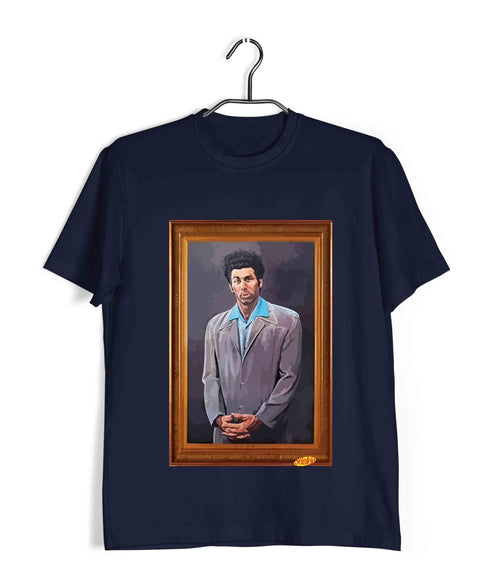 4 KRAMER PAINTING TV Series Casual Graphic Printed T-Shirt for Men