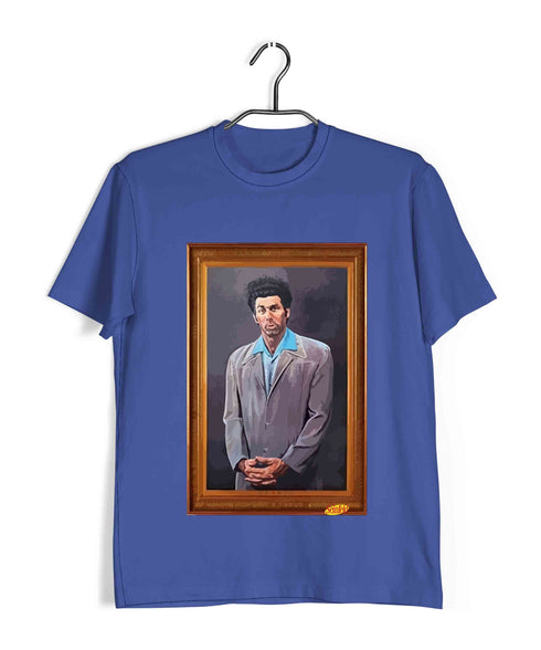 4 KRAMER PAINTING TV Series Casual Graphic Printed T-Shirt for Men