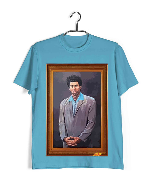 4 KRAMER PAINTING TV Series Casual Graphic Printed T-Shirt for Men
