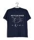Nerd Wordplay Physics I DON'T GIVE A FLUX Custom Printed Graphic Design T-Shirt for Men