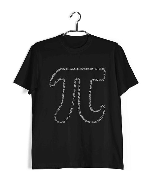 Nerd Physics PI Custom Printed Graphic Design T-Shirt for Men