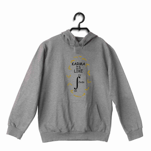 Nerd Mathematics KARMA IS LIKE 69 UNISEX HOODIE Sweatshirts