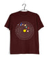 Nerd Physics SOLAR SYSTEM GRAPHIC Custom Printed Graphic Design T-Shirt for Men
