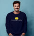 Aaramkhor SCHRODINGER'S SMILEY PHYSICS Science, Nerd, Geeky winter 23 Unisex Sweatshirts
