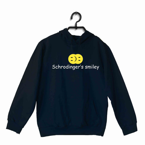 Nerd Physics SCHRODINGER'S SMILEY UNISEX HOODIE Sweatshirts