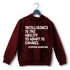 Nerd Physics INTELLIGENCE IS THE ABILITY TO ADAPT TO CHANGE UNISEX HOODIE Sweatshirts