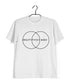Nerd Physics VENN - REALITY MAGIC PHYSICS Custom Printed Graphic Design T-Shirt for Men