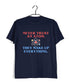 Nerd Physics NEVER TRUST AN ATOM Custom Printed Graphic Design T-Shirt for Men