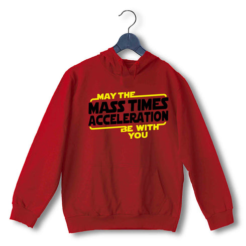 Nerd Physics MAY THE FORCE BE WITH YOU UNISEX HOODIE Sweatshirts