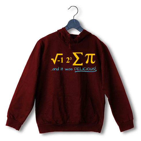 Nerd Physics I ATE SOME PIE AND IT WAS DELICIOUS UNISEX HOODIE Sweatshirts