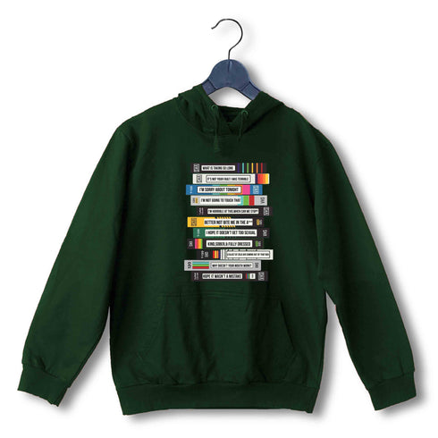 4 TV Series TAPES TITLES UNISEX HOODIE Sweatshirts