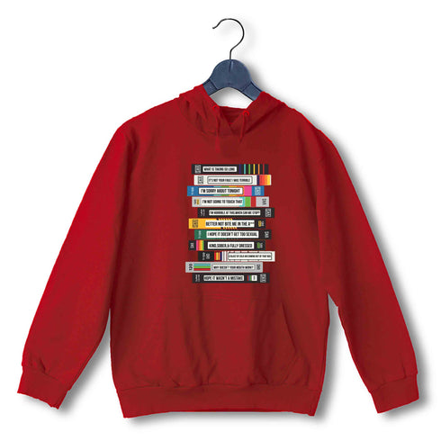 4 TV Series TAPES TITLES UNISEX HOODIE Sweatshirts
