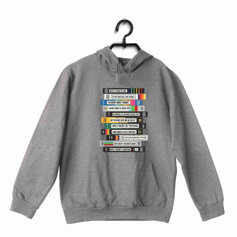 4 TV Series TAPES TITLES UNISEX HOODIE Sweatshirts