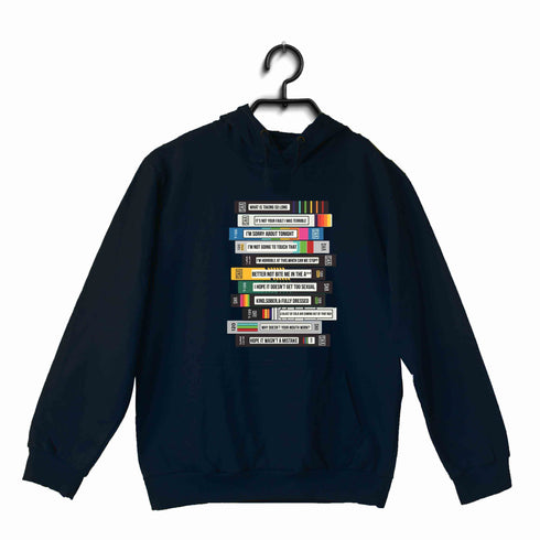 4 TV Series TAPES TITLES UNISEX HOODIE Sweatshirts