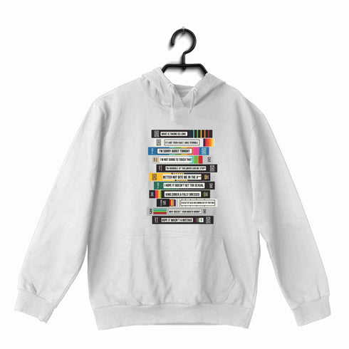 4 TV Series TAPES TITLES UNISEX HOODIE Sweatshirts