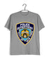 3 TV Series NYPD POLICE BADGE Custom Printed Graphic Design T-Shirt for Men
