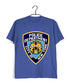 3 TV Series NYPD POLICE BADGE Custom Printed Graphic Design T-Shirt for Men
