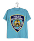 3 TV Series NYPD POLICE BADGE Custom Printed Graphic Design T-Shirt for Men