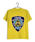 3 TV Series NYPD POLICE BADGE Custom Printed Graphic Design T-Shirt for Men