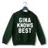 4 TV Series GINA KNOWS BEST UNISEX HOODIE Sweatshirts