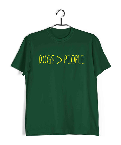 Dogs DOGS > PEOPLE Aaramkhor Specials Casual Graphic Printed T-Shirt for Men