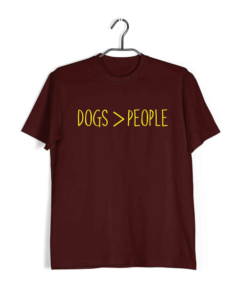 Dogs DOGS > PEOPLE Aaramkhor Specials Casual Graphic Printed T-Shirt for Men