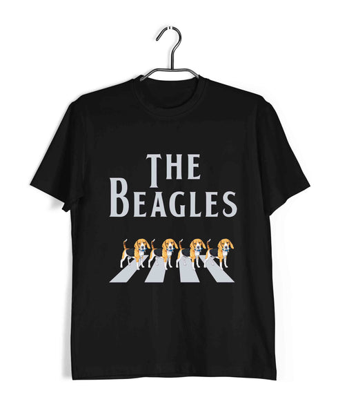 Aaramkhor Specials Dogs BEAGLE Custom Printed Graphic Design T-Shirt for Women