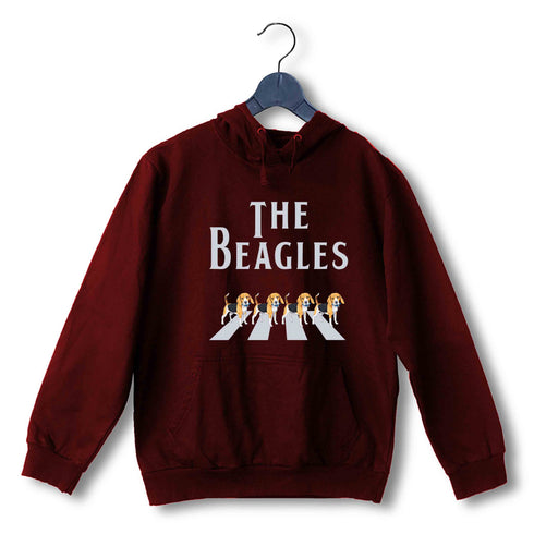 Aaramkhor Specials Dogs BEAGLE UNISEX HOODIE Sweatshirts