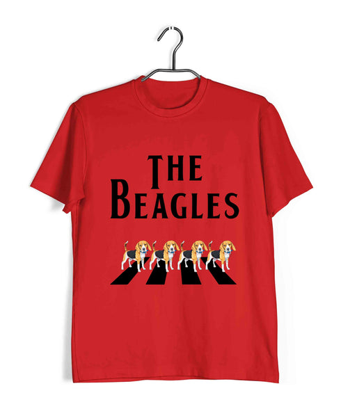 Aaramkhor Specials Dogs BEAGLE Custom Printed Graphic Design T-Shirt for Women