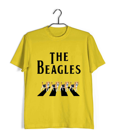 Aaramkhor Specials Dogs BEAGLE Custom Printed Graphic Design T-Shirt for Women