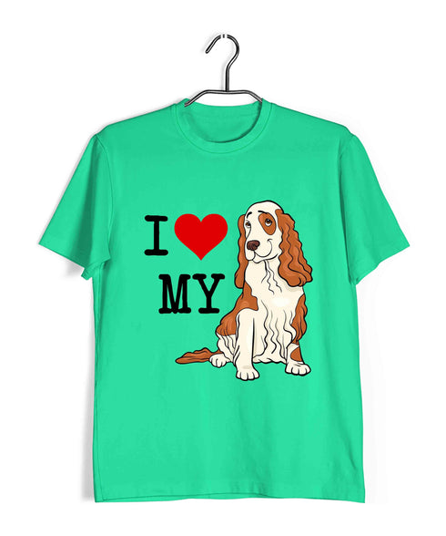Dogs COCKER SPANIEL Aaramkhor Specials Casual Graphic Printed T-Shirt for Men