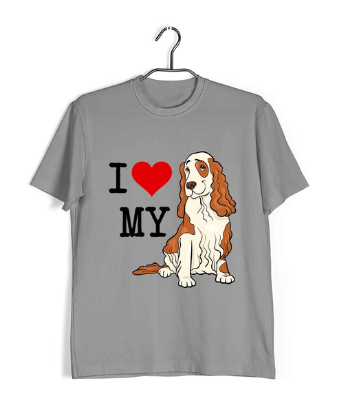 Dogs COCKER SPANIEL Aaramkhor Specials Casual Graphic Printed T-Shirt for Men