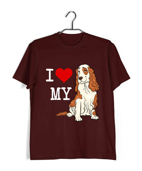 Dogs COCKER SPANIEL Aaramkhor Specials Casual Graphic Printed T-Shirt for Men