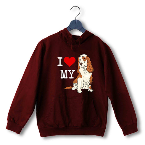 Aaramkhor Specials Dogs COCKER SPANIEL UNISEX HOODIE Sweatshirts