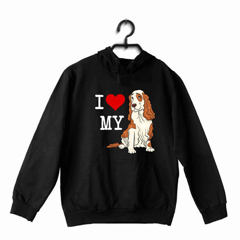 Aaramkhor Specials Dogs COCKER SPANIEL UNISEX HOODIE Sweatshirts