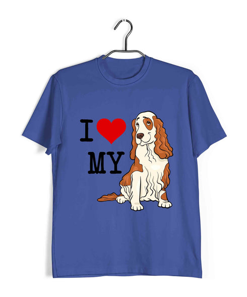 Dogs COCKER SPANIEL Aaramkhor Specials Casual Graphic Printed T-Shirt for Men
