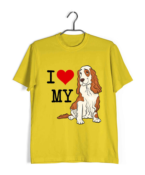 Dogs COCKER SPANIEL Aaramkhor Specials Casual Graphic Printed T-Shirt for Men
