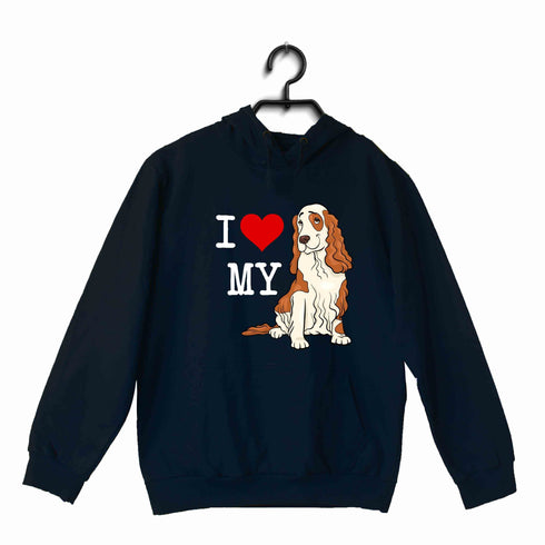 Aaramkhor Specials Dogs COCKER SPANIEL UNISEX HOODIE Sweatshirts