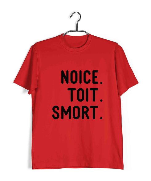 4 TV Series Noice. Toit. Smort. Custom Printed Graphic Design T-Shirt for Women
