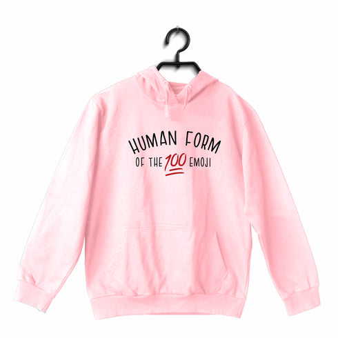 4 Human Form of the 100 Emoji Web Series Hooded SweatShirts