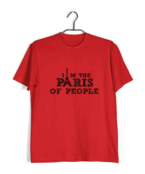5 TV Series I am the Paris of People Custom Printed Graphic Design T-Shirt for Women